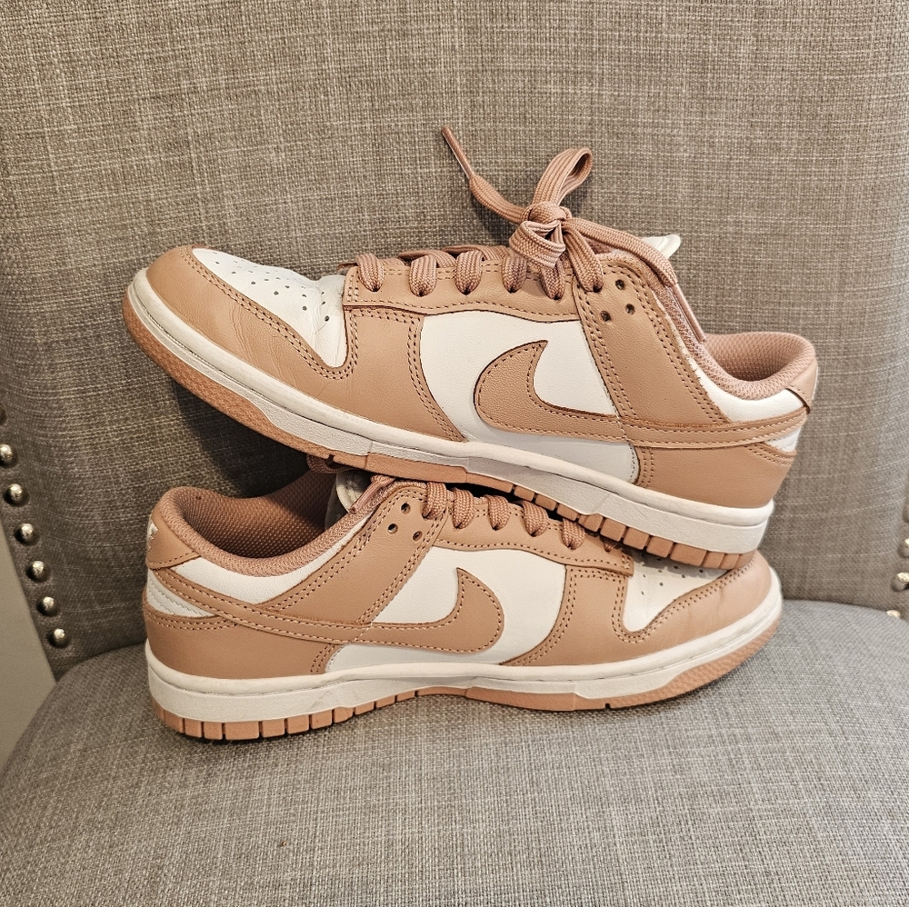 Nike Dunks Women's Low-Dusty Pink--Rose Whisper--Size 6.5 - Picture 8 of 10